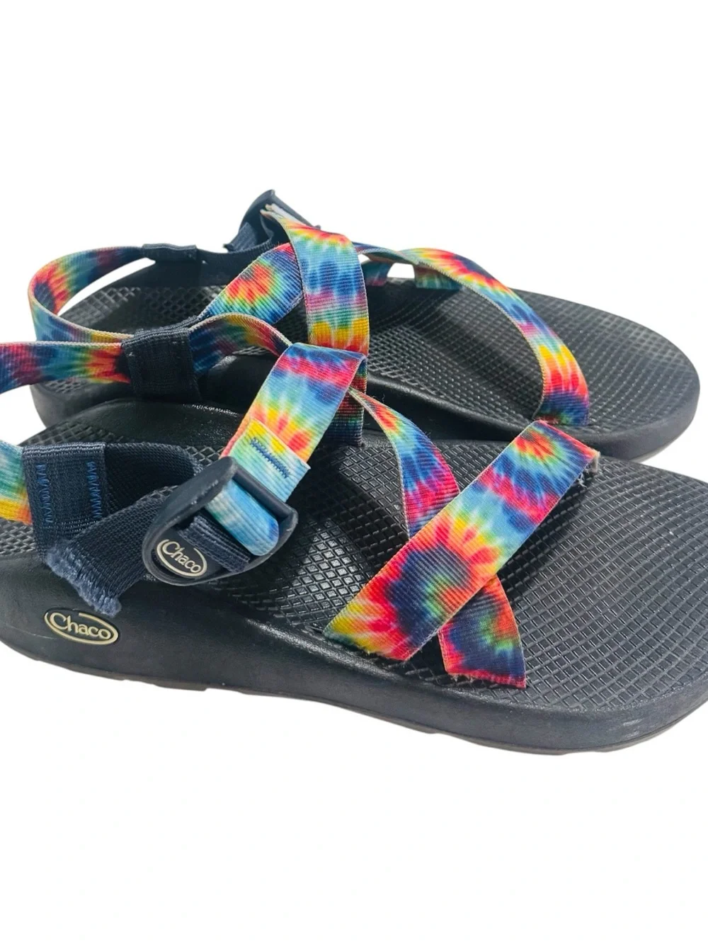 Chaco Tie-Dye Multi-Color Strap Sandals